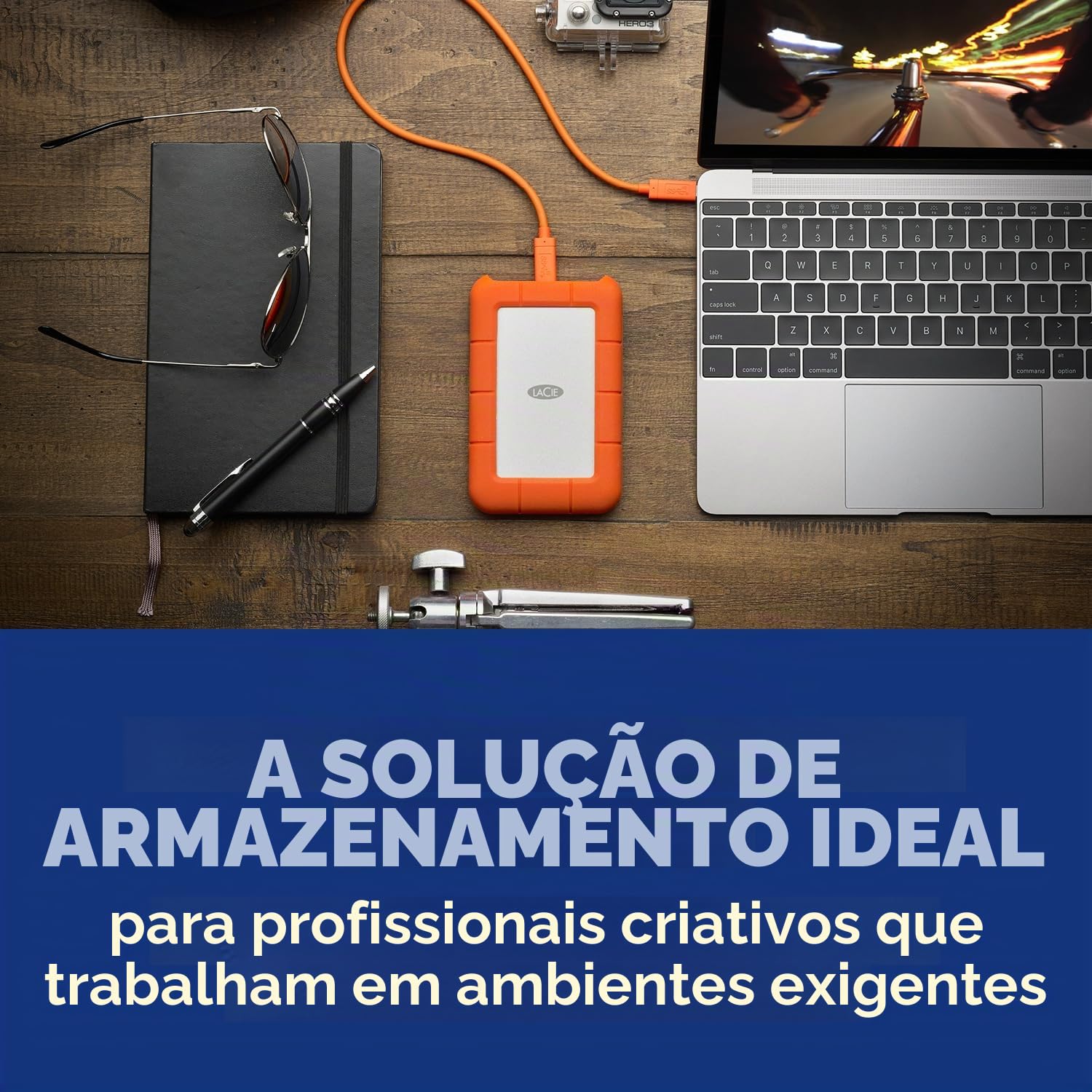 HD Externo LaCie Rugged USB-C 5TB STFR5000800 | Amazon.com.br